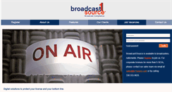 Desktop Screenshot of broadcast1source.com